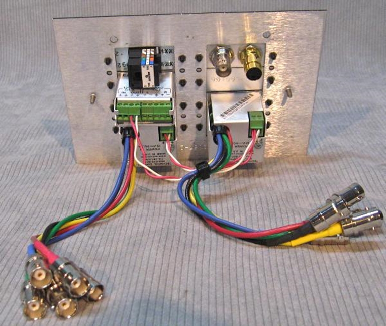 Picture of Extron DAV DAS MAAP  Modules with Wall plate