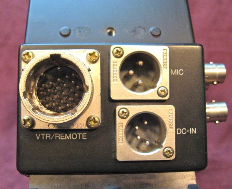 Picture of Sharp XC-A1 3 Tube Camera w Canon J15x9.5, for Parts.