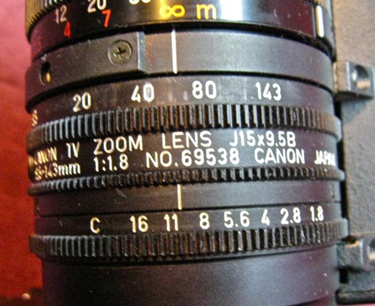 Picture of Sharp XC-A1 3 Tube Camera w Canon J15x9.5, for Parts.