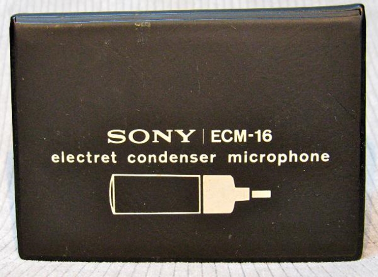 Picture of Sony ECM 16 Lavalier Microphone