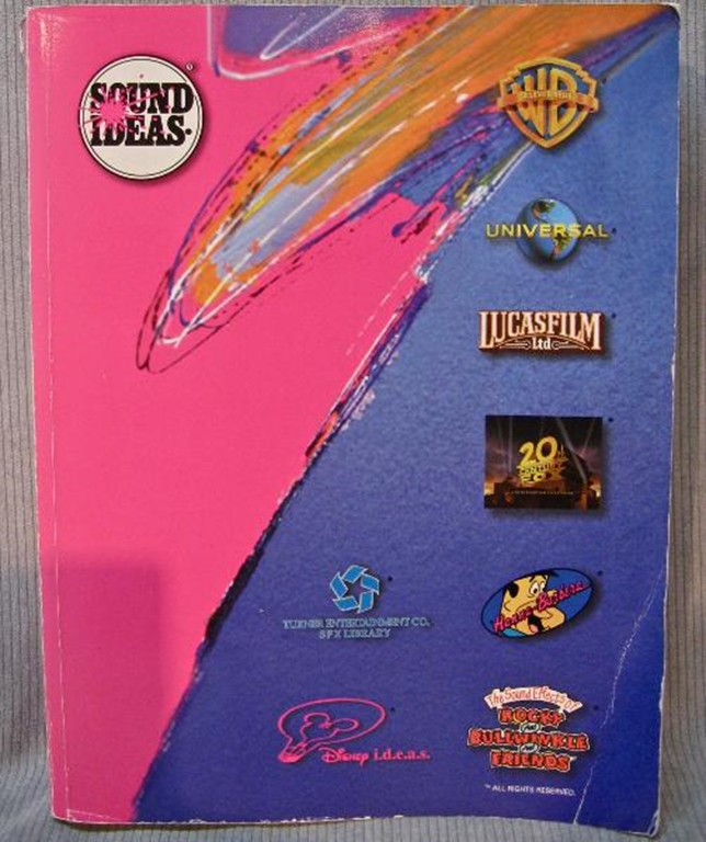 Picture of Sound Ideas Sound Effects 1999 Full Track Listing Catalog