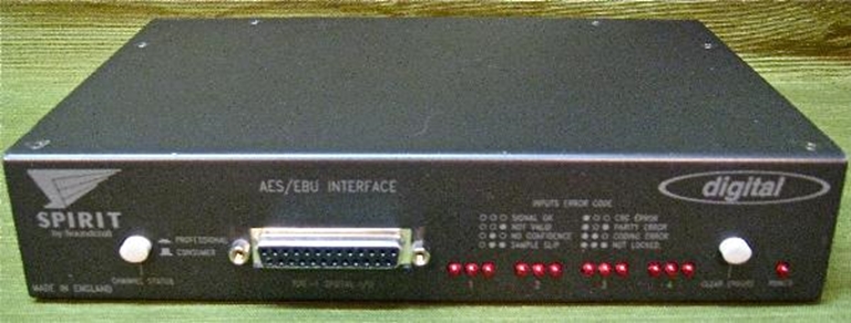 Picture of Spirit by Soundcraft AES/EBU Interface