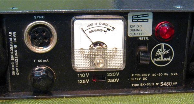 Picture of Bolex Paillard BX-55 Battery 