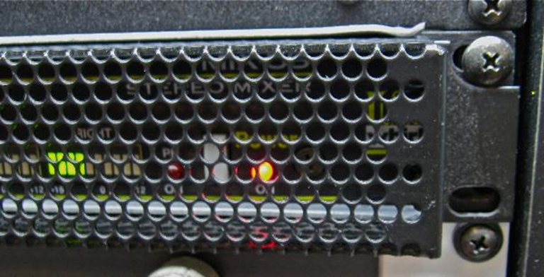 Picture of Rack Security Covers, 1 RU, Large perf