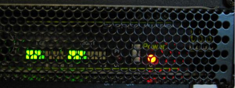 Picture of Rack Security Covers, 1 RU, Large perf