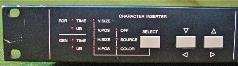 Picture of Fostex Model 4011 Time Code Gen/Reader