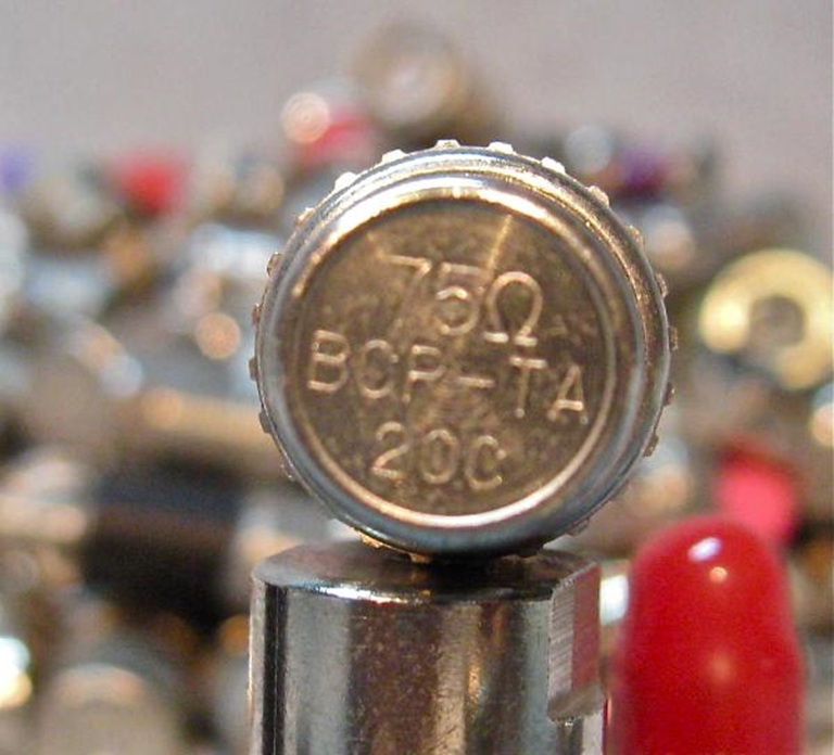 Picture of 75 Ohm Terminators, BNC Male, Various Brands