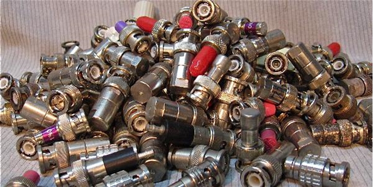 Picture of 75 Ohm Terminators, BNC Male, Various Brands