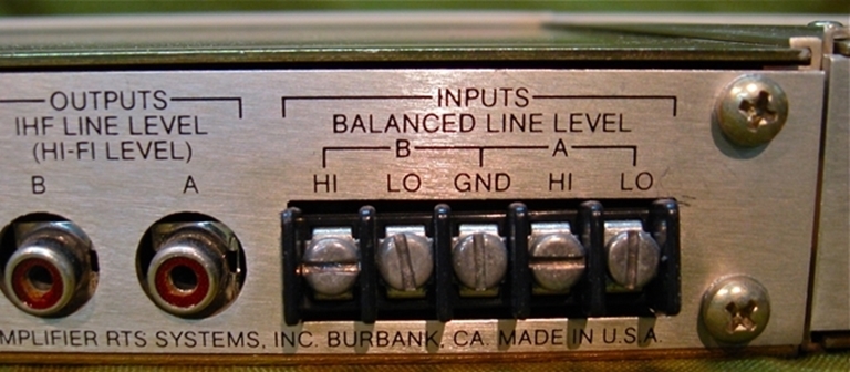 Picture of RTS 444 Dual Buffer Amp PAIR