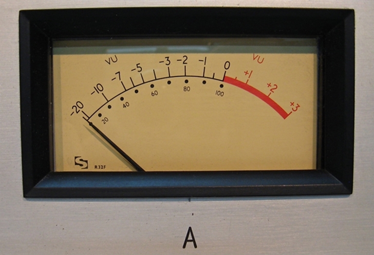 Picture of AFA Model VU-1S Analog Meter assembly