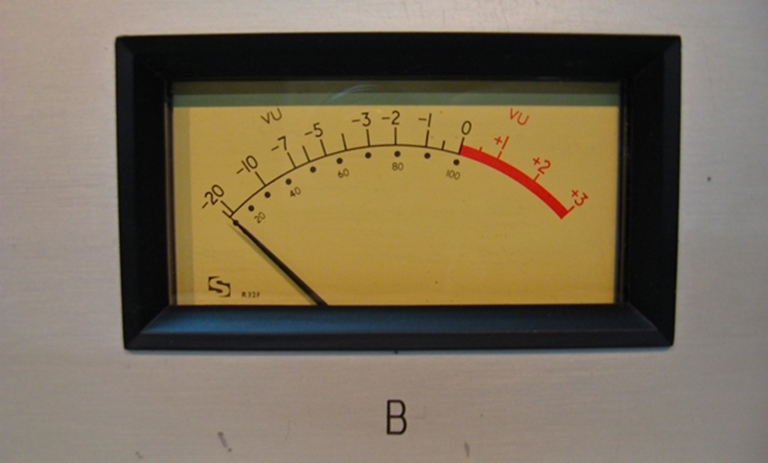 Picture of AFA Model VU-1S Analog Meter assembly