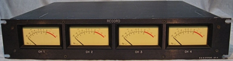 Picture of B&B Systems MP-4 Record Meter assembly: sn40215