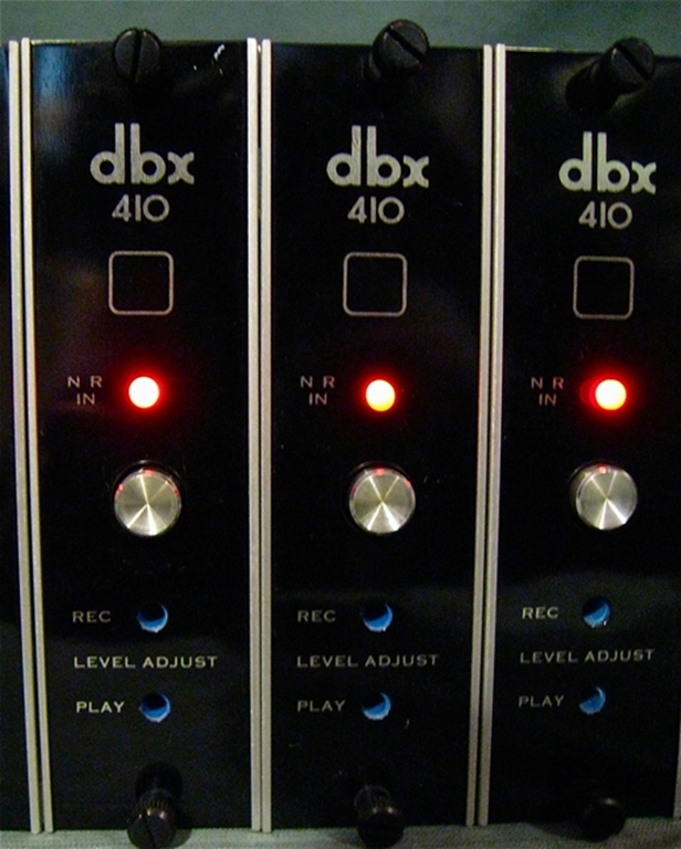 Picture of DBX 158 Frame, with 410 Noise Reduction Cards