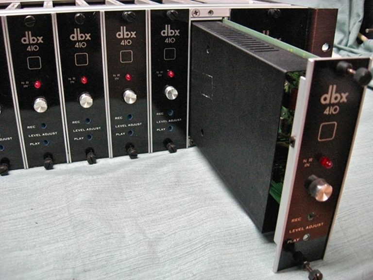 Picture of DBX 158 Frame, with 410 Noise Reduction Cards