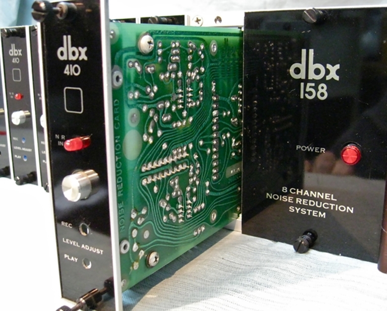 Picture of DBX 158 Frame, with 410 Noise Reduction Cards