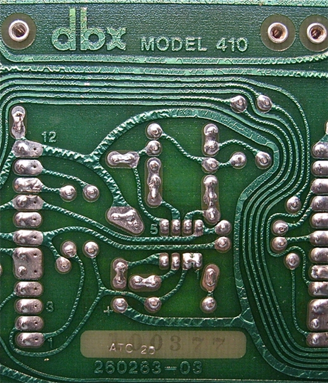 Picture of DBX 158 Frame, with 410 Noise Reduction Cards