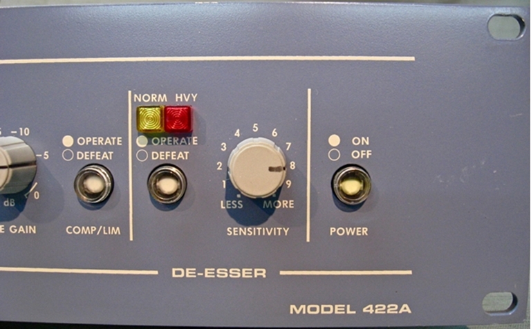 Picture of Orban 422A MONO Limiter/DeEsser sn1446660.