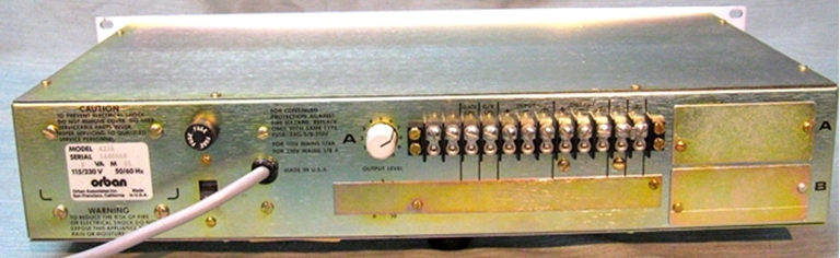 Picture of Orban 422A MONO Limiter/DeEsser sn1446660.