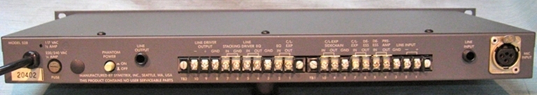 Picture of Symetrix 528 Vocal Processor, sn20402