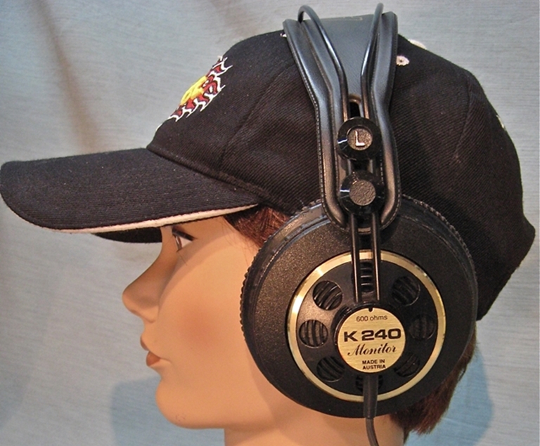 Picture of AKG K240 Monitor Studio Headphones, from Austria.