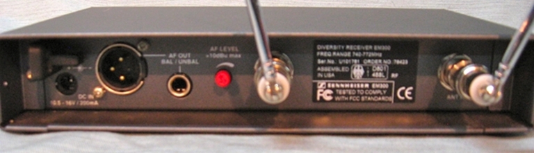 Afbeelding van Sennheiser EW322 Wireless Package