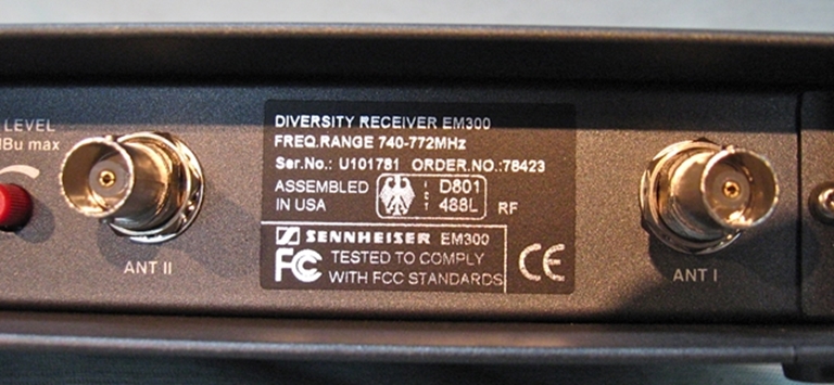 Afbeelding van Sennheiser EW322 Wireless Package