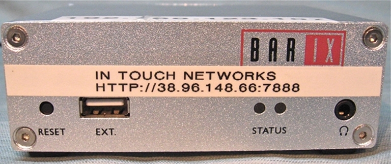 Picture of BARIX ExStreamer 100 Nework Audio Decoder