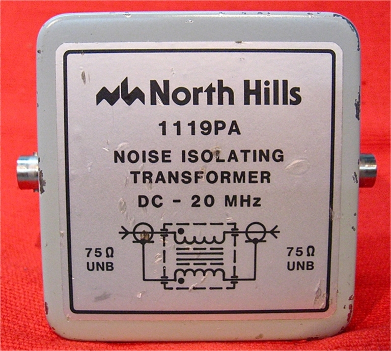 Picture of North Hills Electronics Model 1119PA Isolation Transformer