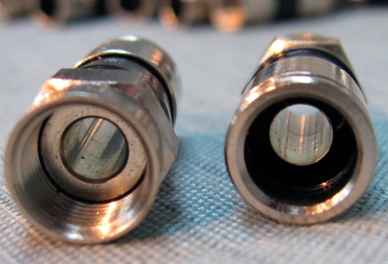 Picture of PPC EX6-08 RG6 Fitting