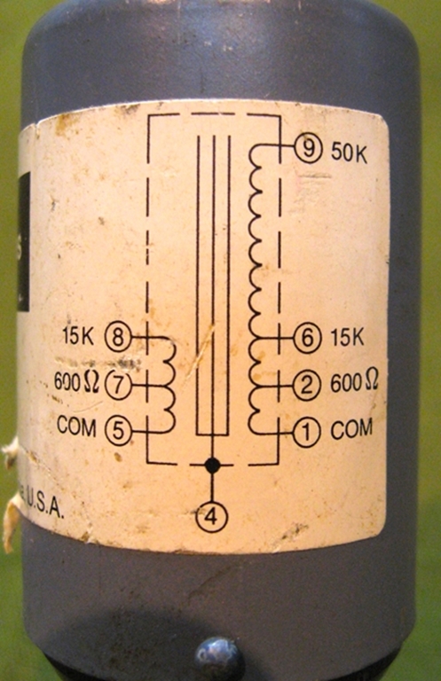 Picture of JBL Model 5195 Matching transformer