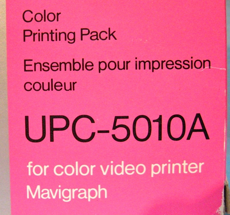Picture of Sony Mavigraph Color Printing Pack, NOS