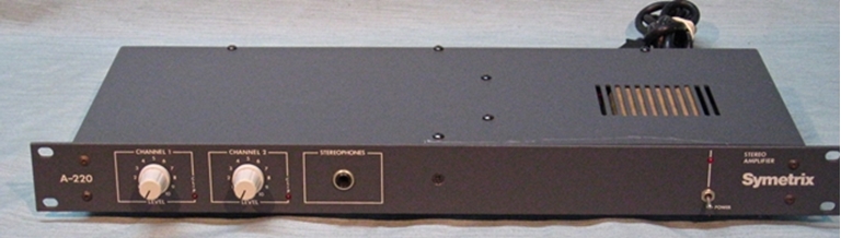 Picture of symetrix A-220 Stereo Power amplifier
