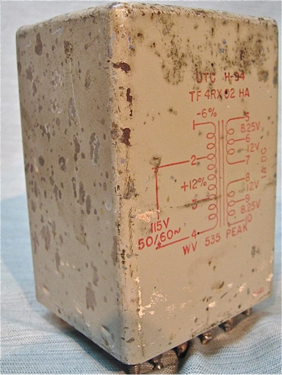 Picture of UTC H-94 Power Supply transformer