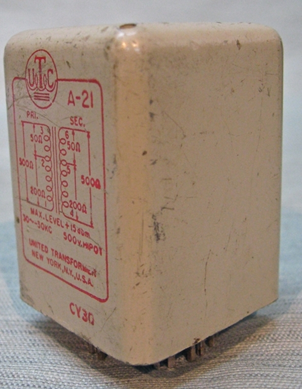 Picture of UTC  A-21 Matching Transformer