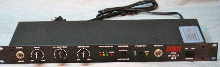 Picture of BBE Model 411 Sonic maximizer sn H01177