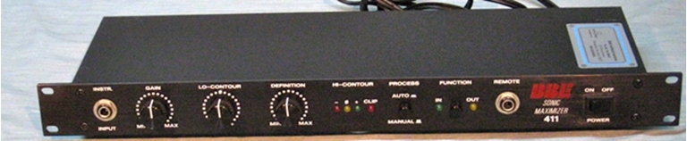 Picture of BBE Model 411 Sonic maximizer sn H03148
