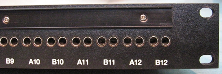 Picture of Audio Accessories  Bantam -9 Pin patch panel