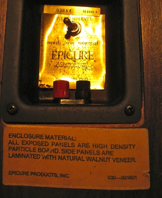 Picture of Epicure, EPI Model 400+ Towers