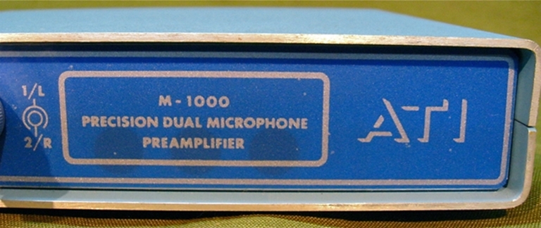 Picture of ATI M-1000-1 Dual Mic Preamp