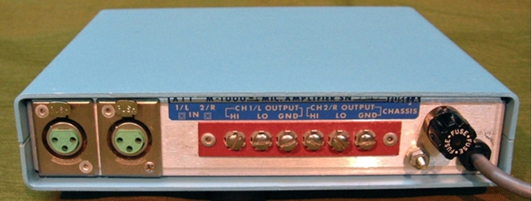 Picture of ATI M-1000-1 Dual Mic Preamp