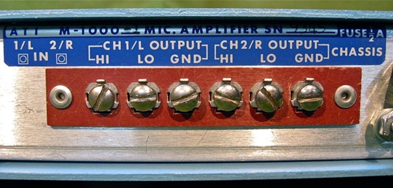 Picture of ATI M-1000-1 Dual Mic Preamp