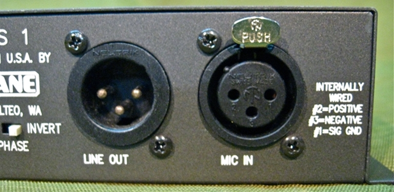 Picture of Rane MS-1 Mic Preamplifier, sn089322.