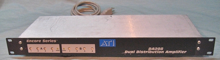 Picture of ATI DA208 Dual Distribution Amplifier, sn55950