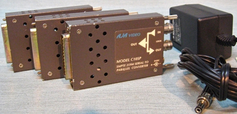 Picture of AJA Model C10SP SMPTE 259M Serial~ Parallel Transcoder