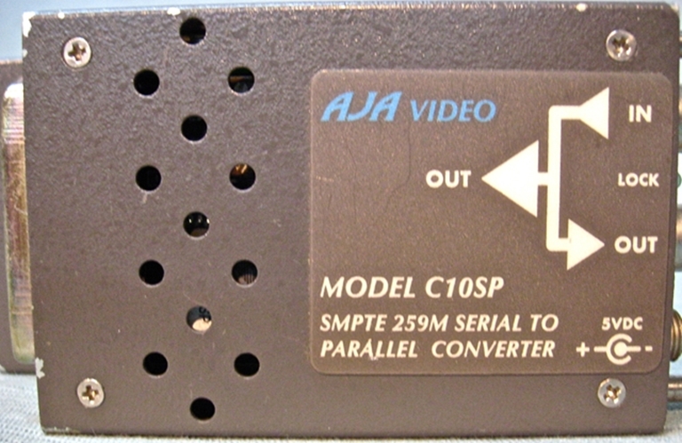 Picture of AJA Model C10SP SMPTE 259M Serial~ Parallel Transcoder