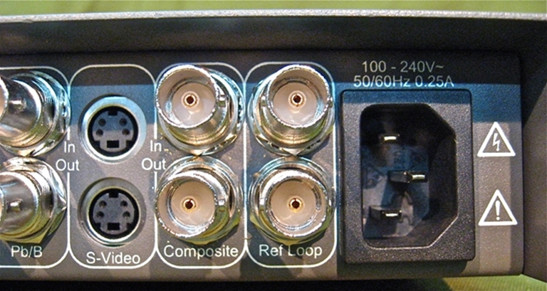 Picture of Aja Io LA, Video Capture Breakout Boxes.  Call for Close Out Pricing!