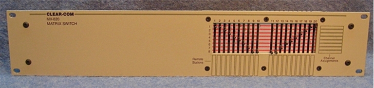 Picture of Clearcom MX-820 Matrix Switch