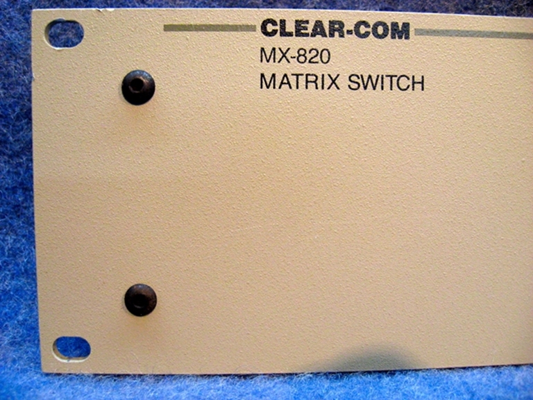 Picture of Clearcom MX-820 Matrix Switch