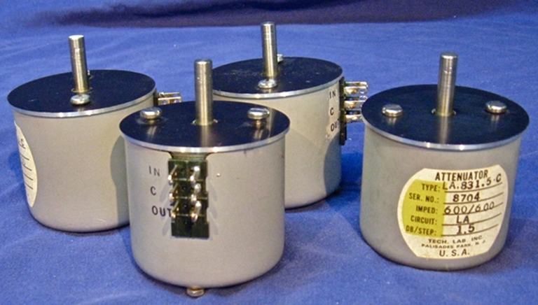 Picture of Tech Lab LA.831.5.C Stepped Attenuators, sn8704.