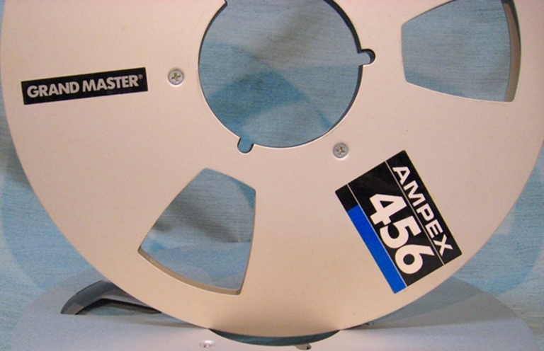 Picture of Ampex 10"x.25" Reel, 456 'Grand Master' Label